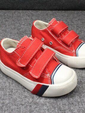 Keds Pro Keds Royal Lo HL Sneaker Kids Toddler Baby Size 4 Red Straps